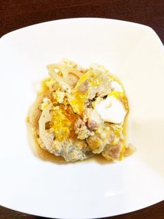 蓮根と鶏肉の卵とじ-レシピのメイン写真