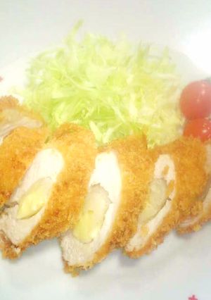 ポテチー入りチキンカツ-レシピのメイン写真