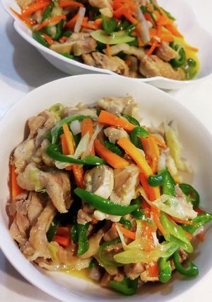 鶏肉の中華炒め-レシピのメイン写真
