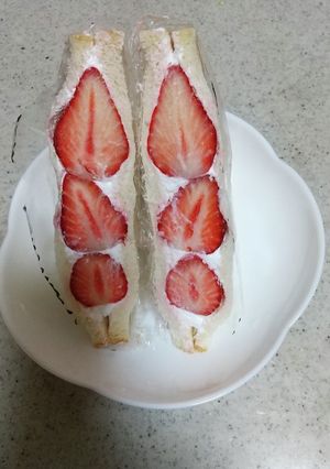 フルーツサンド❷いちごver.-レシピのメイン写真