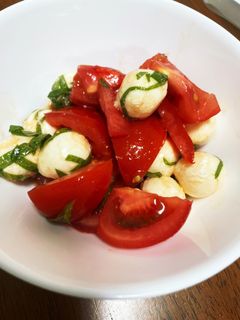 昆布茶で和風カプレーゼ-レシピのメイン写真