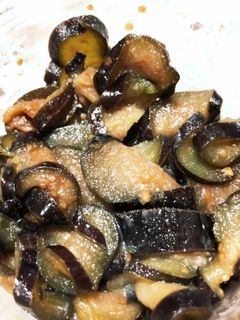茄子の辛子漬(半量レシピ)-レシピのメイン写真