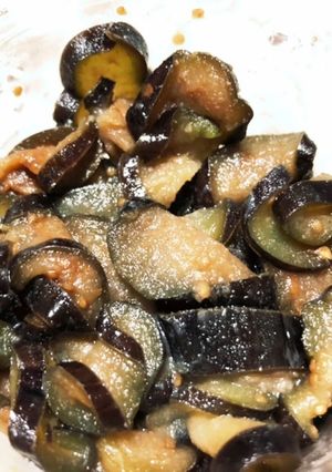 茄子の辛子漬(半量レシピ)-レシピのメイン写真