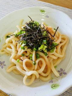 超簡単!たらこバターうどん-レシピのメイン写真