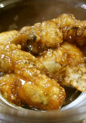 揚げ牡蠣の黒酢絡め-レシピのメイン写真