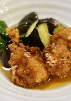鶏とナスの揚げびたし-レシピのメイン写真