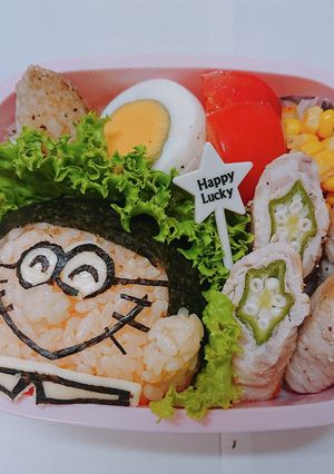 のびえもん キャラ弁-レシピのメイン写真