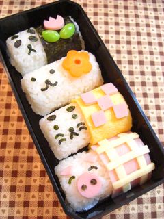 ✿キャラ弁♡たわらアニマル✿-レシピのメイン写真
