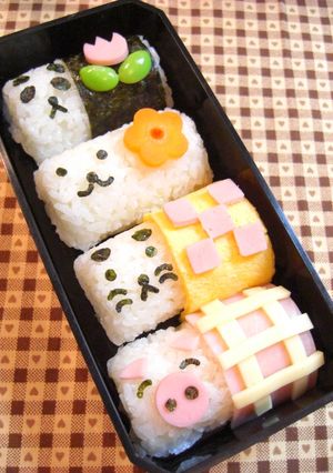 ✿キャラ弁♡たわらアニマル✿-レシピのメイン写真