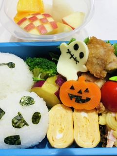 中学生ハロウィン弁当-レシピのメイン写真