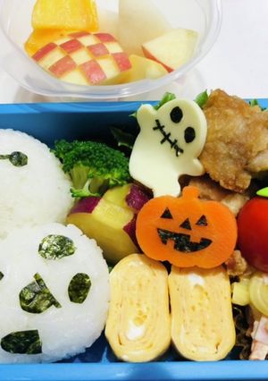 中学生ハロウィン弁当-レシピのメイン写真