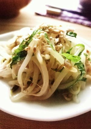 もやし＆ささみの和風ナムル-レシピのメイン写真