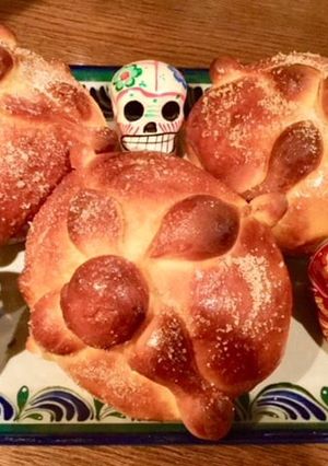 死者のパン(PAN DE MUERTO)-レシピのメイン写真