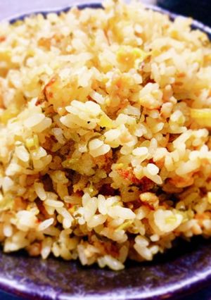 高菜とひき肉の和風チャーハン-レシピのメイン写真