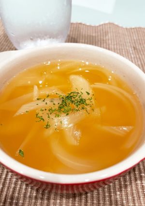 簡単なのに美味しいオニオンスープ-レシピのメイン写真