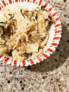 大葉と鯵の塩焼き混ぜご飯〜鯵の出汁茶漬け-レシピのメイン写真
