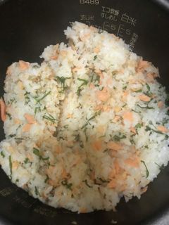 鮭と大葉の混ぜご飯-レシピのメイン写真