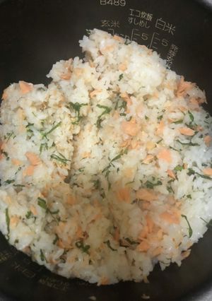 鮭と大葉の混ぜご飯-レシピのメイン写真