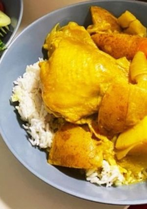 ルーの素なし！油なし！簡単カレー@ドイツ-レシピのメイン写真