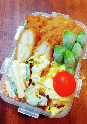 お弁当　ささみカツ-レシピのメイン写真