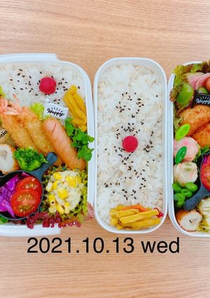 2パターンお弁当★006-レシピのメイン写真