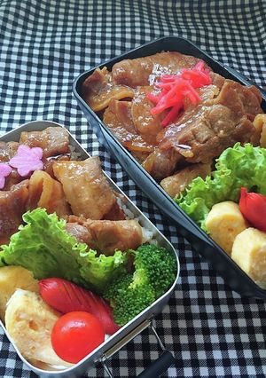 ❜21/10/13 豚丼弁当-レシピのメイン写真
