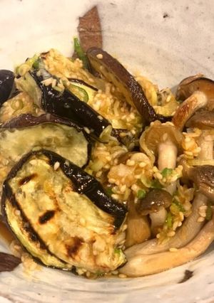 焼き野菜の『食べるネギだれ』和え-レシピのメイン写真