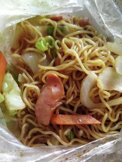 アイラップでレンジ焼きそば-レシピのメイン写真