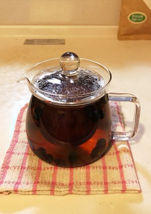 温活に♪ 黒豆入り紅花茶-レシピのメイン写真