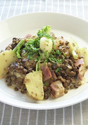 レンズ豆とかぶのクリーム煮-レシピのメイン写真