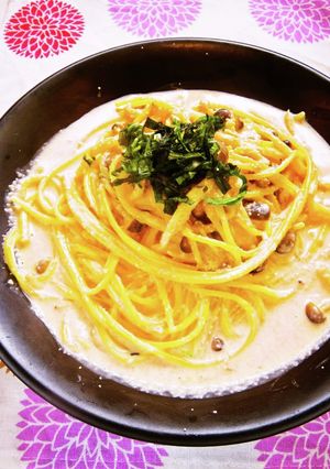 ☺白だしで簡単♪たらこクリームパスタ☺-レシピのメイン写真