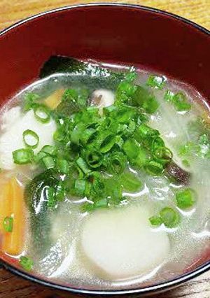 具だくさん身体ぽかぽかみそ汁-レシピのメイン写真