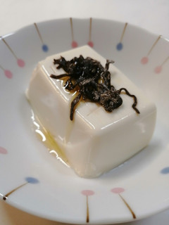 簡単1分!塩昆布豆腐-レシピのメイン写真