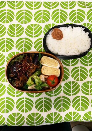 麻婆茄子弁当〜高校生男子弁当〜-レシピのメイン写真