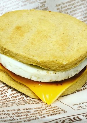 オートミールでソーセージエッグマフィン風-レシピのメイン写真