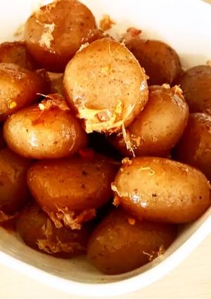 玉こんにゃくの煮物-レシピのメイン写真