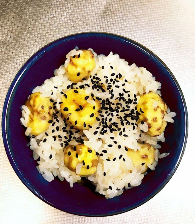 栗がとっても甘〜い♡栗おこわ-レシピのメイン写真