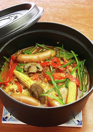 レンズ豆とウインナーの煮込み-レシピのメイン写真