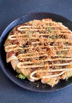 卵・山芋なし！超簡単お好み焼き-レシピのメイン写真