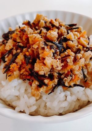 高野豆腐の肉みそ風そぼろ QC-レシピのメイン写真
