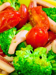 10分!イカと野菜のレモン香るサラダ♡-レシピのメイン写真