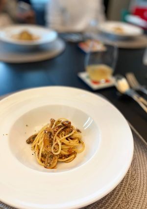 マッシュルームのクリームパスタ-レシピのメイン写真