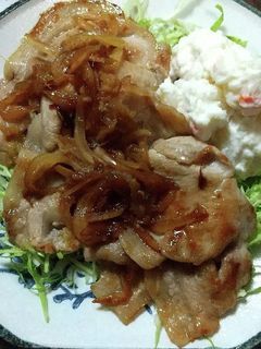 豚ロース肉の生姜焼き-レシピのメイン写真