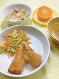 鮭のチーズ春巻き-レシピのメイン写真