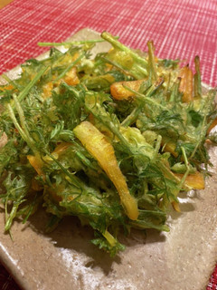 にんじんの葉のかき揚げ-レシピのメイン写真