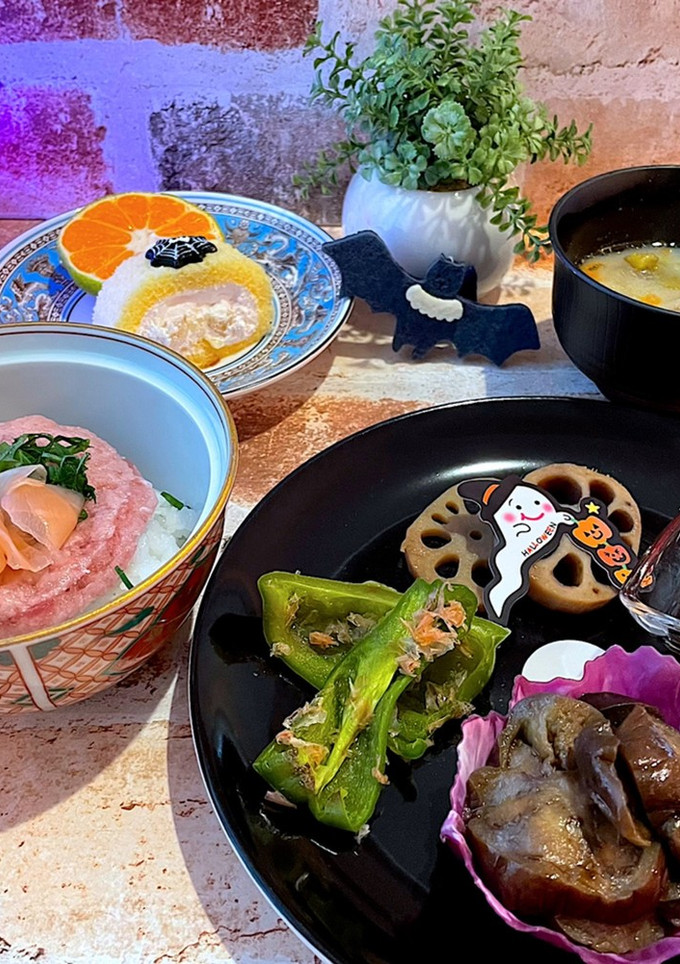 神無月13　献立　ネギトロ丼-レシピのメイン写真