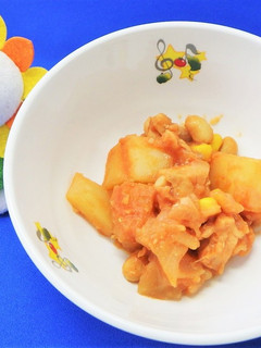 さけとじゃがいものトマト煮★尾張旭市-レシピのメイン写真