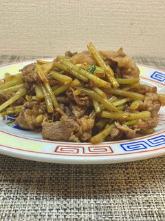 牛肉とフキのピリ辛炒め-レシピのメイン写真
