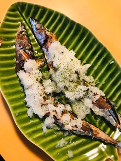 秋刀魚の塩焼き●おろし隠しの術-レシピのメイン写真