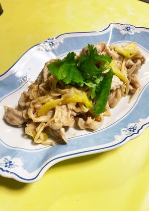 豚薄切り肉の梅みそ-レシピのメイン写真